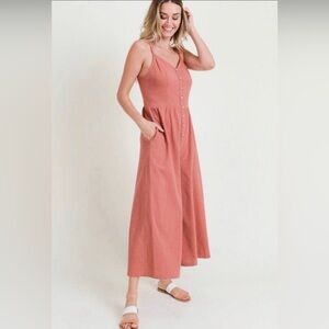 Doe & Rae NWT Red romper size medium and small